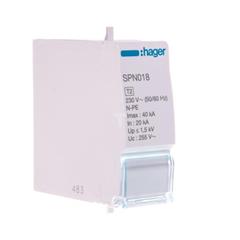 Wkładka ogranicznika przepięć C 40kA 1,5kV N-PE sieć TT SPN018