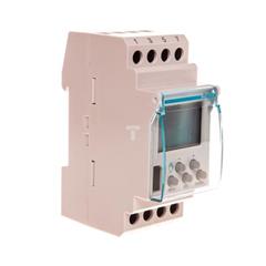 Zegar sterujący cyforwy 16A tygodniowy jednokanałowy synchronizacja DCF77 230V EG103D