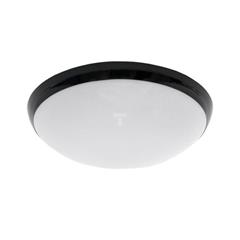 Plafoniera CAMEA SMD LED 12W LED CZARNA KLOSZ MATOWY 3000K 1050lm 066078/PA