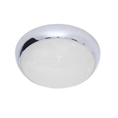 Plafoniera SATURN SMD LED RCR 9W 230V srebrny klosz MATOWY 3000K 800lm 