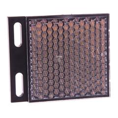 Odbłyśnik kwadratowy 47x47mm PMMA/ABS P250 5304812