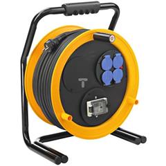 Przedłużacz bębnowy Brobusta FI IP44 40m 4x230V H07RN-F 3G2,5 czarny 1311244