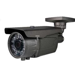Kamera zewnętrzna bullet kolorowa EFFIO E 650/700TVL promiennik 50m uchwyt z przepustem 12V DC grafitowa VOCC189