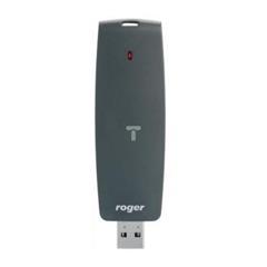 Czytnik transponderów zbliżeniowych USB EM 125KHz UNIQUE ciemnoszary RUD2