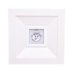 Oprawa awaryjna LED 1W 3h LOVATO N ECO LED 1W (opt. otwarta) jednozadaniowa biała LVNO/1W/E/3/SE/X/WH
