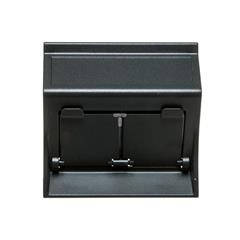 Simon Connect Płytka S500 2x RJ z osłonami skośna do adapterów MD szary grafit 50000086-038 TSC-50000086-038