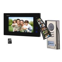 Zestaw wideodomofonowy bezsłuchawkowy kolor 7 cali dotykowy 2-żyłowy pamięć RAIS MEMO OR-VID-DT-1038