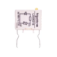 Moduł ogranicznika warystor 12-24V AC/DC ze wskaźnikiem LED LA4KE1E