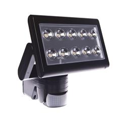 Projektor szerokokątny 180 DG 25W 230V 4000K z czujnikiem ruchu i zmierzchu 1500lm PIR LAMPRIX LP-17-016