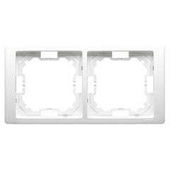 Simon Basic Neos Ramka podwójna biała BMRC2/11 WMYZ-04220N-1013