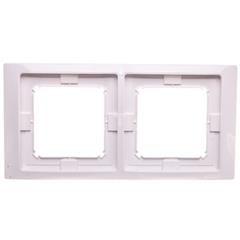 Simon Basic Neos Ramka podwójna IP44 z kompletem uszczelek biała BMRC2B/11 WMYZ-04221N-1013