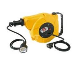 Przedłużacz bębnowy zamknięty Automatik-Box ABE 9 H05VV-F 3G1,5 9+2m żółty 1241024300