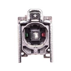 Korpus ze stykiem pomocniczym 1Z 1R dioda LED 24V AC/DC czerwona ZB4BW0B45