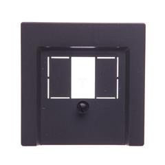 Merten System M Płytka centralna gniazda TAE Antracyt MTN297914