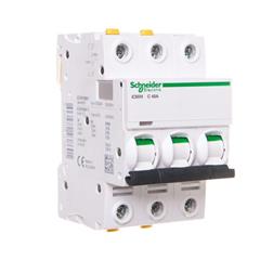 Wyłącznik nadprądowy 3P C 40A 10kA AC iC60H A9F07340