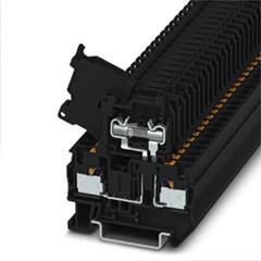 Złączka bezpiecznikowa 6mm2 czarna 6,3A G 5x20mm PT 4-HESI (5X20) 3211861