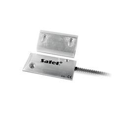 Czujka magnetyczna kontaktron nawierzchniowa hermetyczna obudowa metalowa bramowa wersja S Satel B-4S