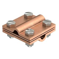 Zacisk krzyżowy z przekładką do Rd 8-10mm 252 8-10 CU 5312418