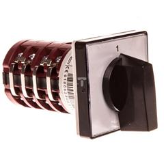 Łącznik krzywkowy 1-2-3-4 2P 10A do wbudowania 4G10-87-U