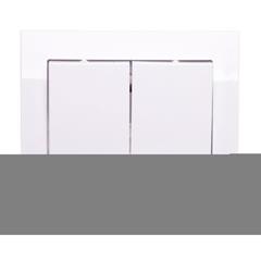 KIER Łącznik świecznikowy biały ŁP-2W/00