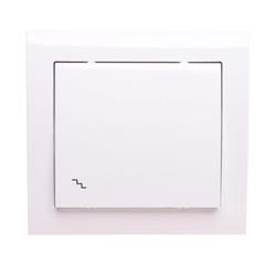 KIER Łącznik schodowy biały ŁP-3W/00