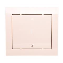 KIER Łącznik dwubiegunowy beżowy ŁP-11W/01  