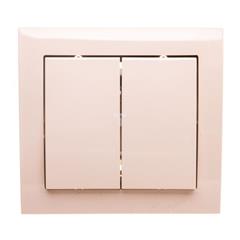 KIER Łącznik świecznikowy beżowy ŁP-2W/01