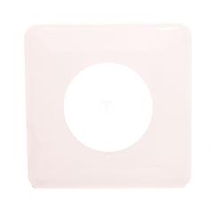 SENTIA Osłona ściany pojedyncza srebrna tworzywo pozioma 2100-06