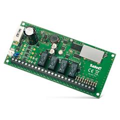 Moduł rozszerzeniowy 4 dodatkowe czujki 4 dodatkowe wyjścia z zasilaczem 12V DC/1,2A ACX-201