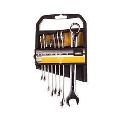 Komplet kluczy płasko-oczkowych 8-19mm CR-V FLASH /8szt/ MN-51-268