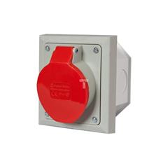 Gniazdo izolacyjne skośne p/t 32A 400V 4P IP44 2643 - 420