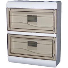 Rozdzielnica modułowa 2x13 natynkowa zaciski PE i N 4x16+10x10mm2 IP40 6664-126