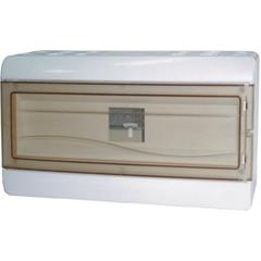 Rozdzielnica modułowa 1x18 natynkowa zaciski PE i N 6x16 +18x10mm2 IP55 6665-218