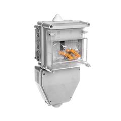 Skrzynka zabezpieczeniowa kablowa SWKI-3 40A z listwą TH35 9653-100