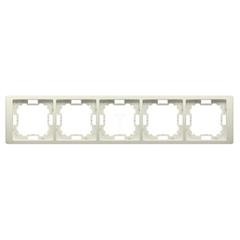 Simon Basic Neos Ramka pięciokrotna beżowy BMRC5/12 WMYZ-04520N-9013