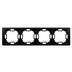 Simon Basic Neos Ramka poczwórna grafit matowy BMRC4/28 WMYZ-04420N-G013