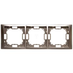 Simon Basic Neos Ramka potrójna satynowy BMRC3/29 WMYZ-04320N-H013