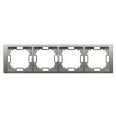 Simon Basic Neos Ramka poczwórna satynowy BMRC4/29 WMYZ-04420N-H013