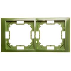 Simon Basic Neos Ramka podwójna miętowy BMRC2/032 WMYZ-04220N-6013