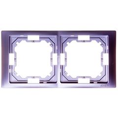 Simon Basic Neos Ramka podwójna lawendowy BMRC2/035 WMYZ-04220N-L013