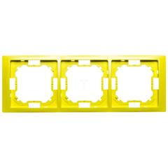 Simon Basic Neos Ramka potrójna limonkowy BMRC3/036 WMYZ-04320N-K013