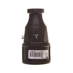 Gniazdo przenośne jednofazowe gumowe SCHUKO z/u 16A IP20 bez dekla czarne Taurus 2510-S