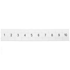 Oznacznik do zacisków ZB 6 LGS:FORTL.ZAHLEN 1-10 1051016:0001 /10szt./