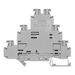 Złączka szynowa 3-piętrowa 0,14-4mm2 szara UT 2,5-3L 3214259