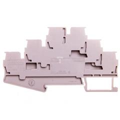 Złączka szynowa 3-piętrowa 0,08-4mm2 szara ST 2,5-3L 3036042