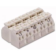 Blok zasilający 5P biały 862-605 