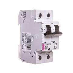 Wyłącznik nadprądowy 2P B 10A 10kA AC ETIMAT10 002123714