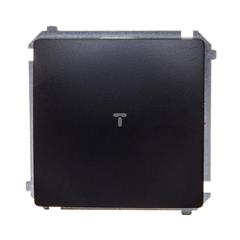 Simon Basic Łącznik jednobiegunowy grafit matowy BMW1.01/28 WMUL-010xxx-G011