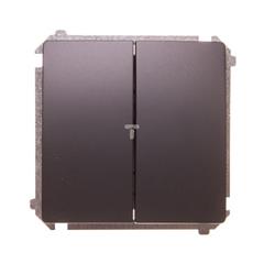 Simon Basic Łącznik świecznikowy grafit matowy BMW5.01/28 WMUL-050xxx-G011