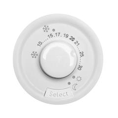 CELIANE Plakietka do termostatu biała 068245